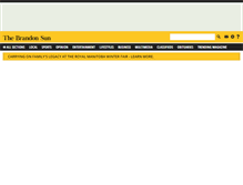 Tablet Screenshot of brandonsun.com